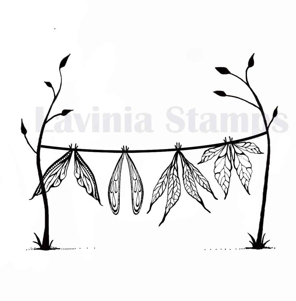 Lavinia Stamps Clear Stamp, Wet Wings