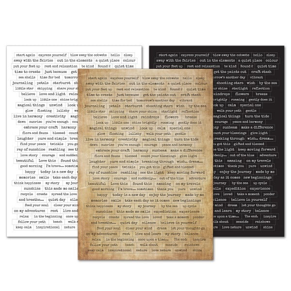 Sentiment Stickers, 6 - Uplifting Collection