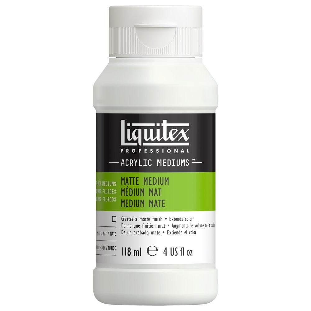 Professional Matte Medium, 118ml (4oz)