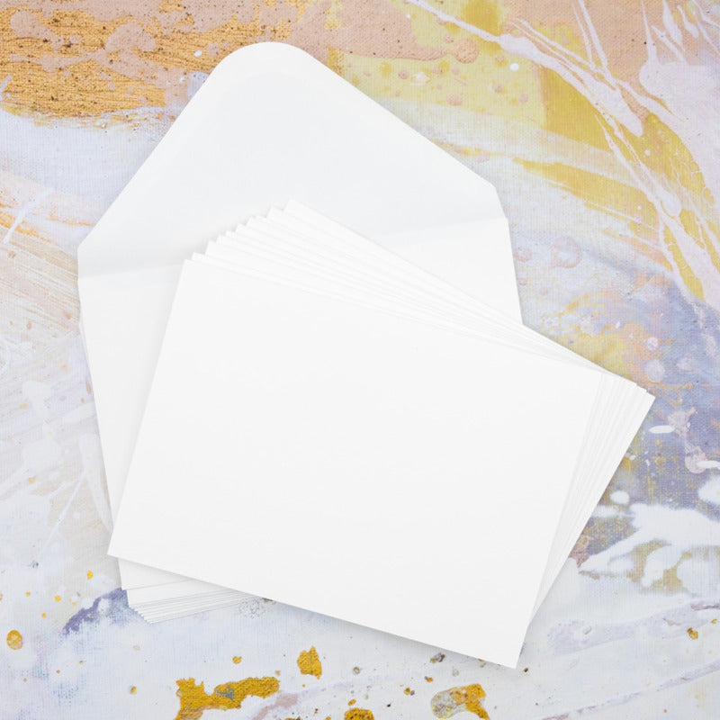 Watercolour Cards, 5" x 6.875" (10 Cards + 10 Envelopes)