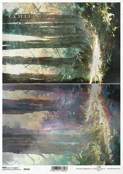 Forest Rice Paper  - 2124