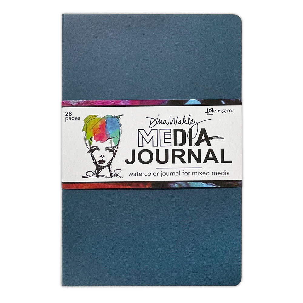 Dina Wakley MEdia Watercolor Journal, 6" x 9" - 28 Pages/300 gsm