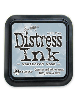 Distress Ink Pad, WEATHERED WOOD