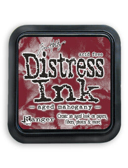 Tim Holtz Distress Ink Pad, Aged Mahogany