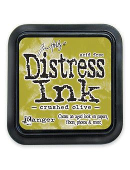 Distress Ink Pad, Crushed Olive