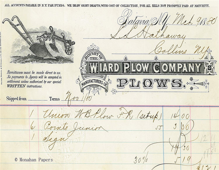 Wiard Plow Company - SPS1314