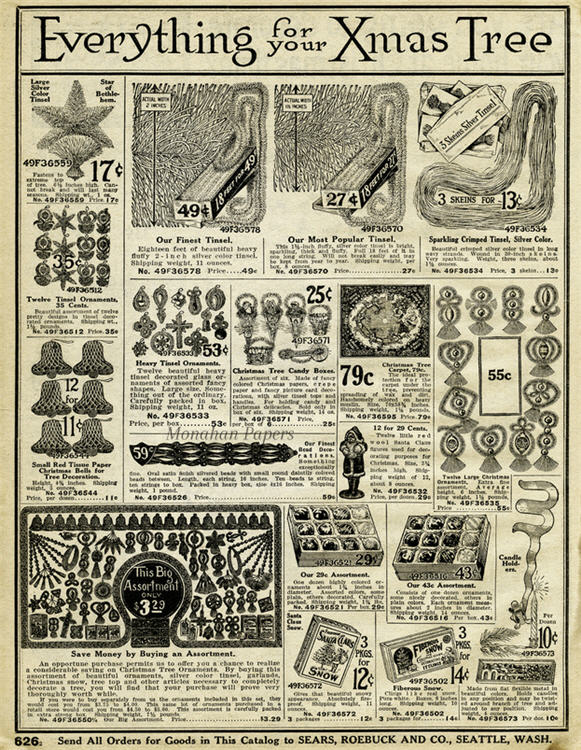 Everything for your Christmas Tree - SPS651