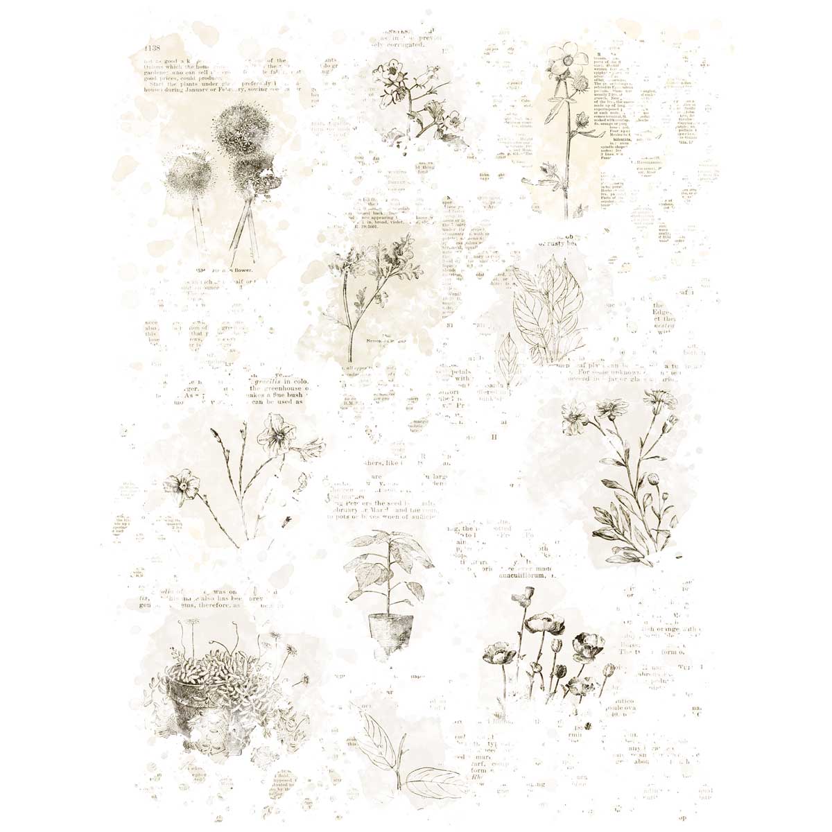 Essential Textbook Blends 01 Rub-On Transfers