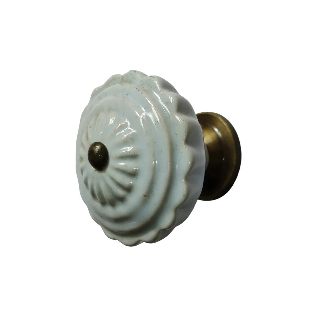 Ceramic Knob, Mint Green