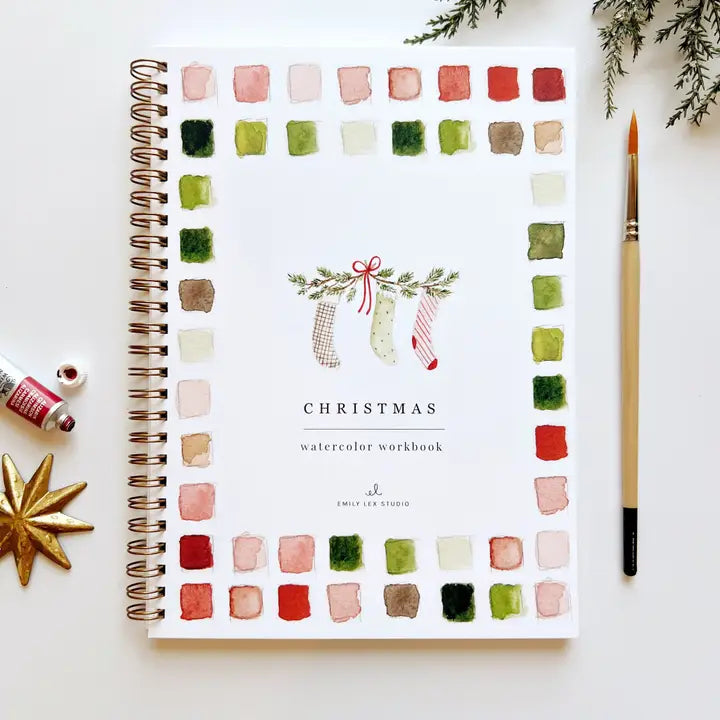 Emily Lex Water Colour Books-CHRISTMAS