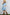 V-Neck 100%Tencel Chambray Tiered Dress VD81038A: Light Denim / L