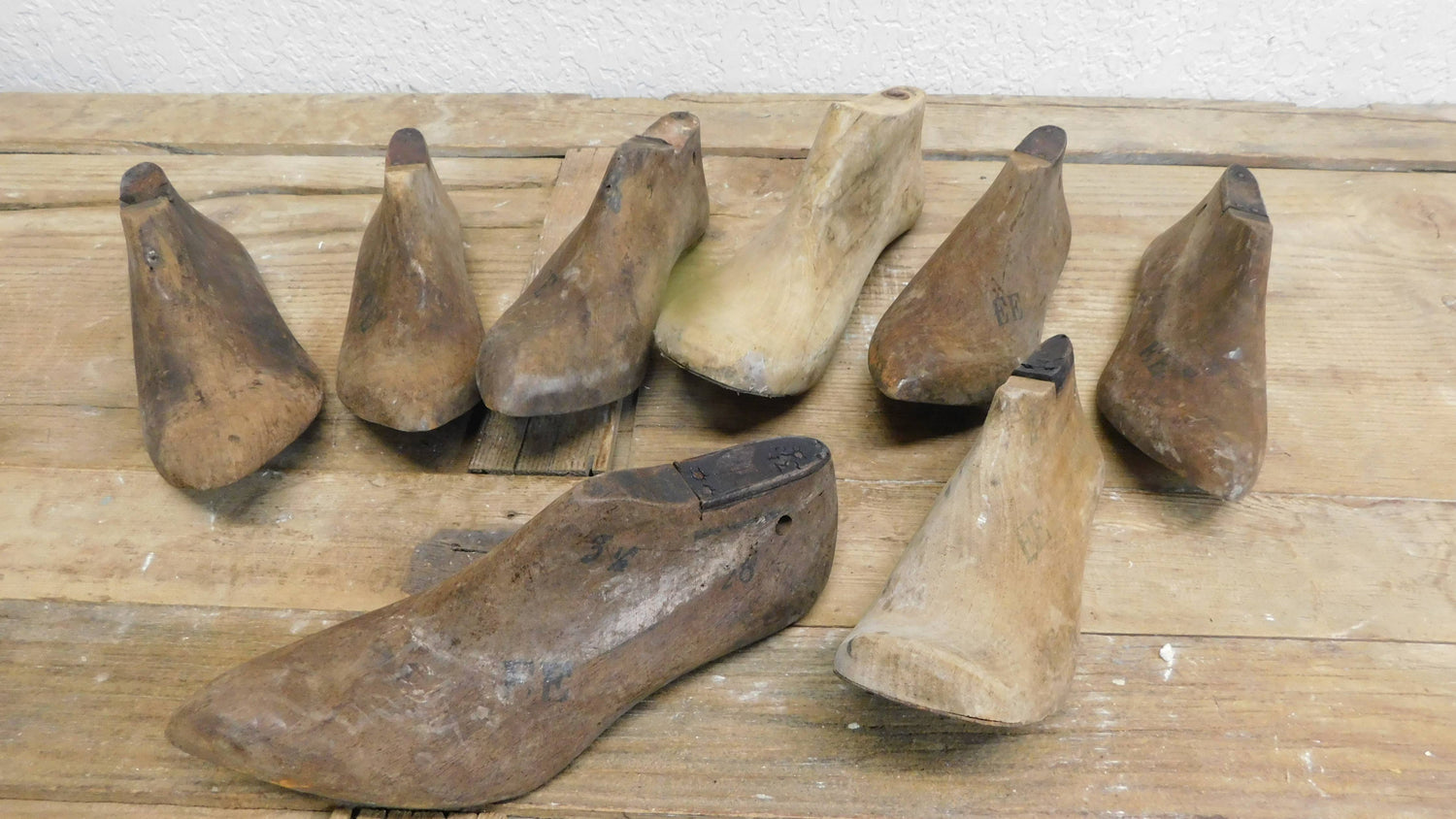 Antique Shoe Molds-Rustic-Old Original-Assorted Sizes-$6