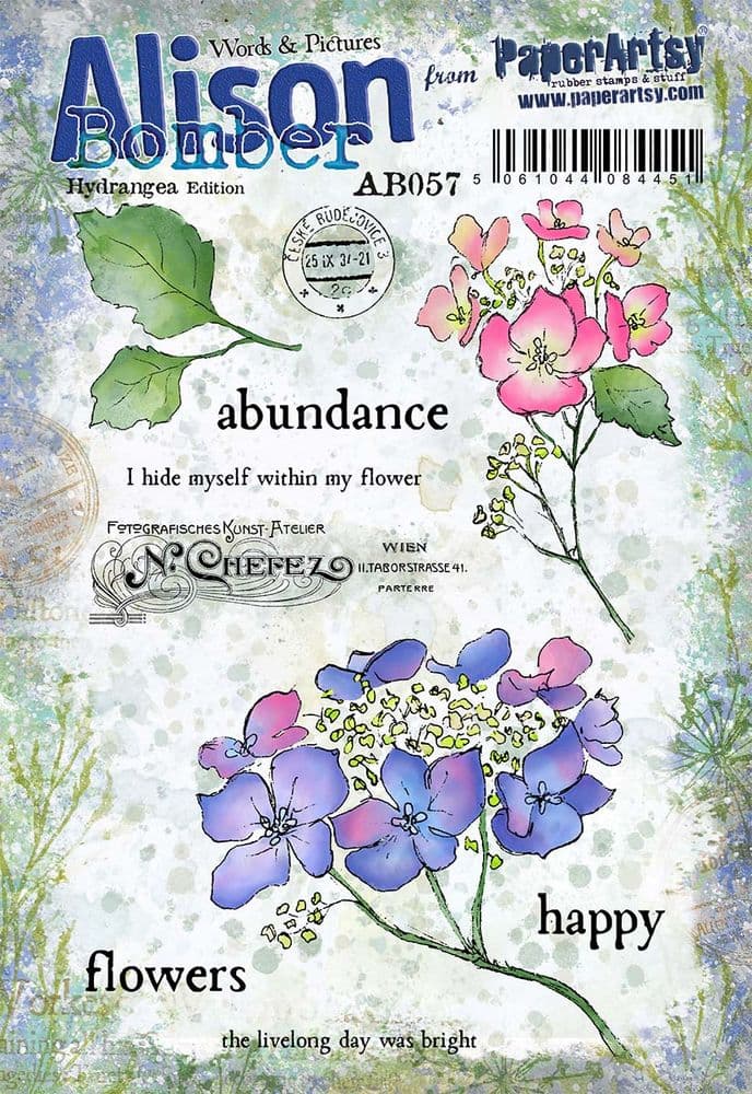Alison Bomber 057: Hydrangea Edition (A5 on EZ)