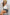 Stripe Print Long Balloon Sleeve Oversized Shirt VT83068: Taupe / L