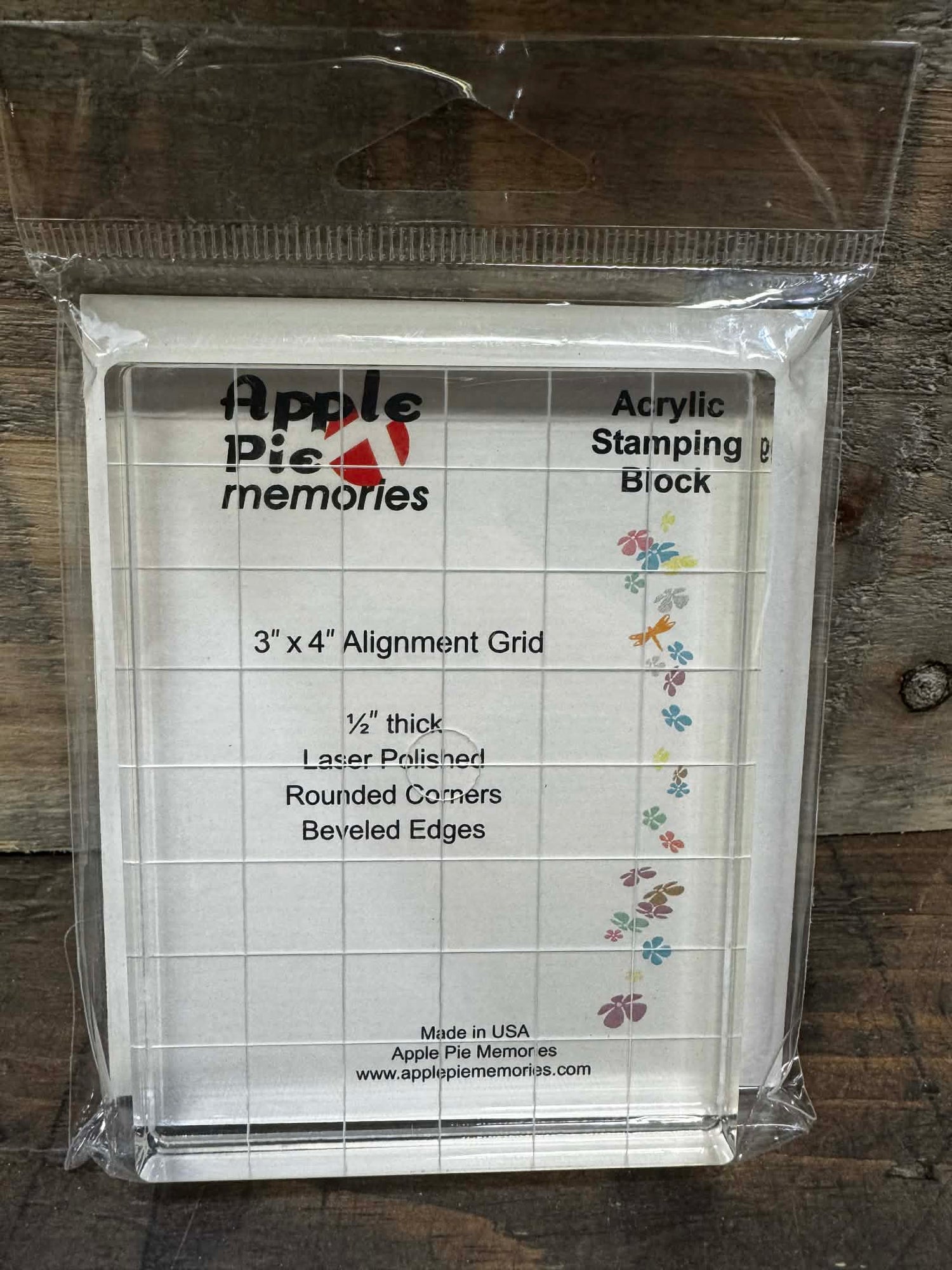 ACRYLIC BLOCK 3" X 4"