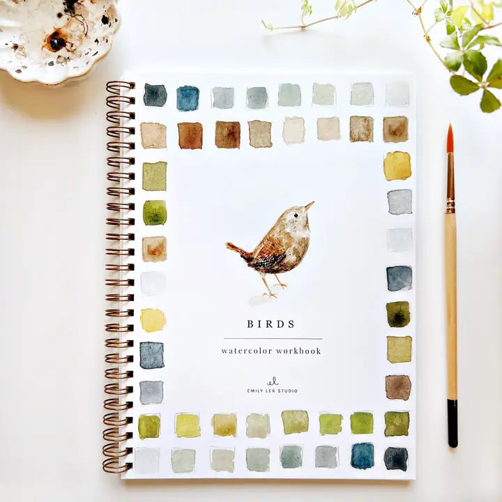 Emily Lex Water Colour Books-BIRDS