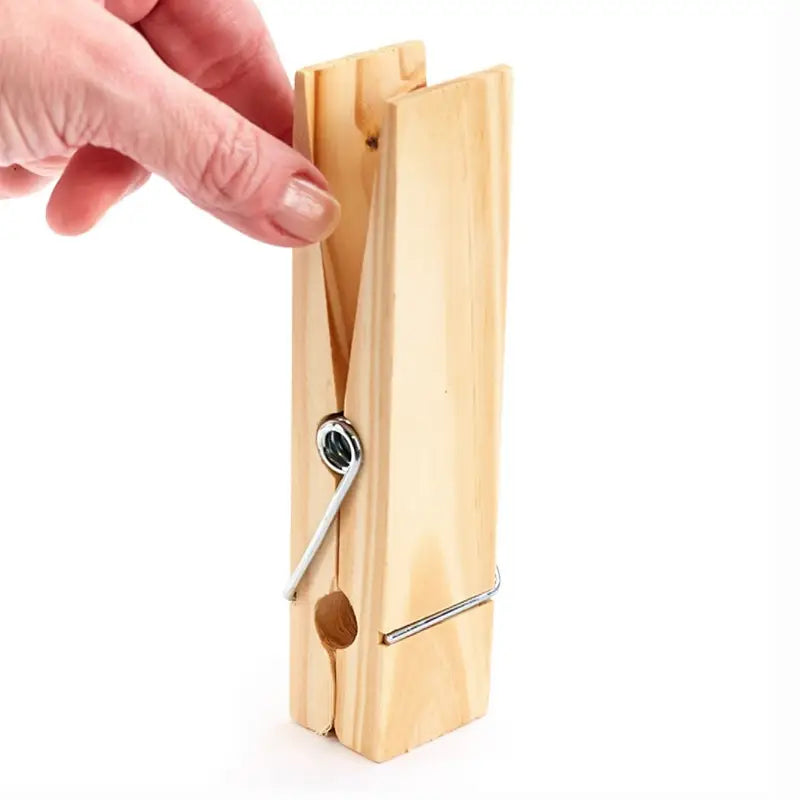 6" Large Wood Clothespin For Photos, Crafts, Home Decor