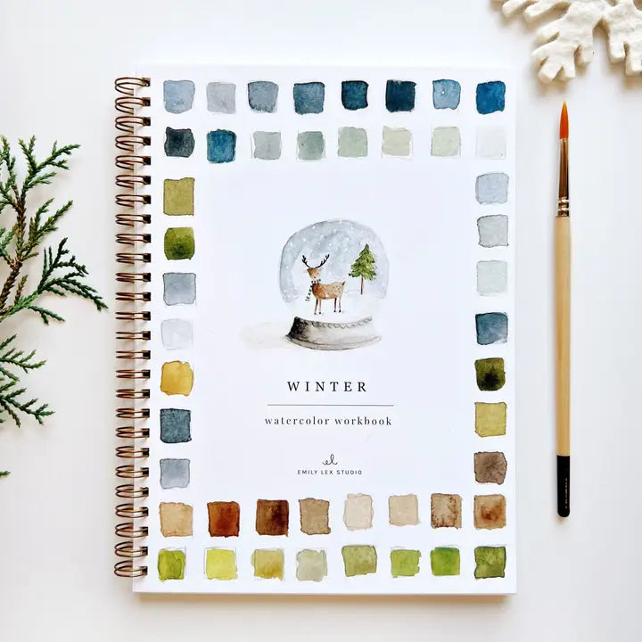 Emily Lex Water Colour Books-WINTER