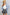 Stripe Print Long Balloon Sleeve Oversized Shirt VT83068: Taupe / S