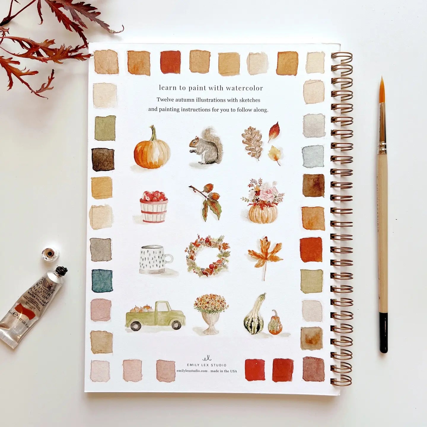 Emily Lex Water Colour Books-AUTUMN