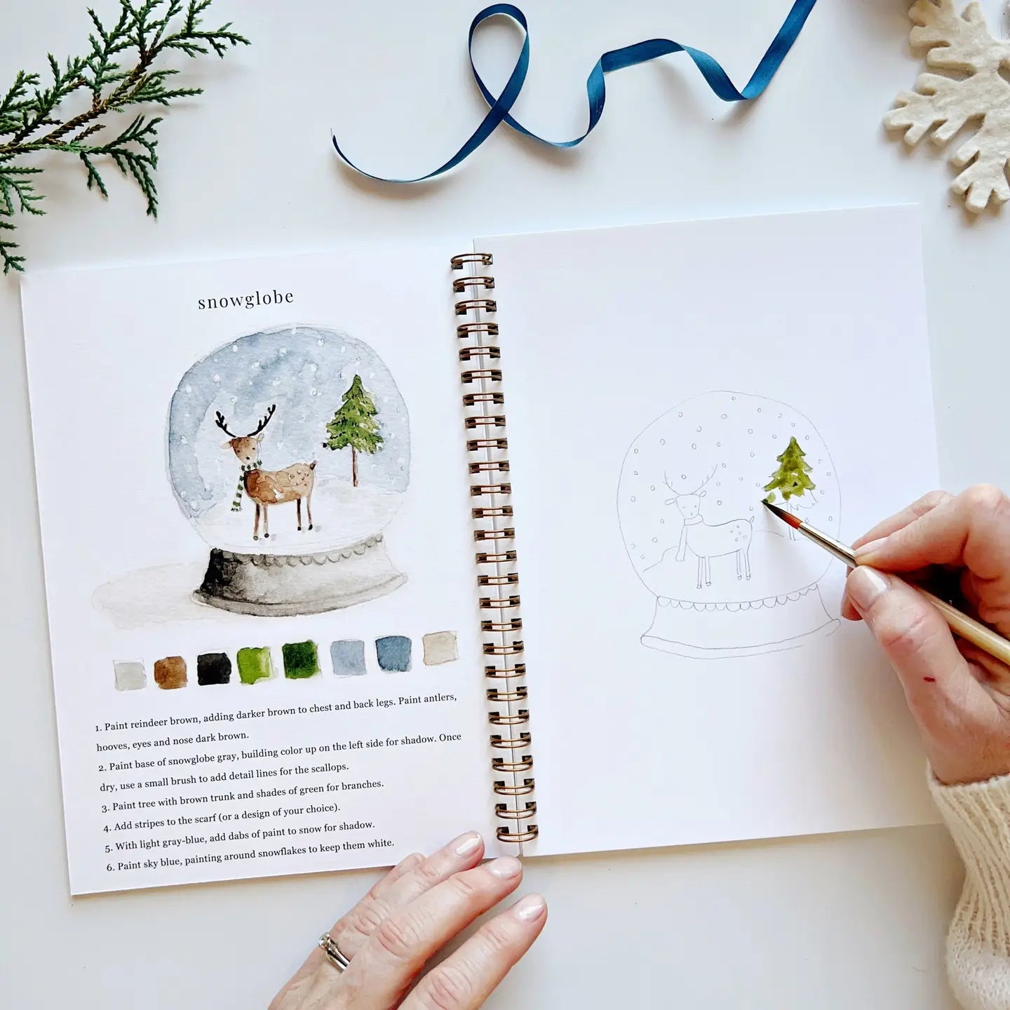 Emily Lex Water Colour Books-WINTER