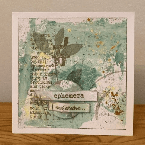 E³ Sara Naumann 49 (A5 set, trimmed, on EZ)