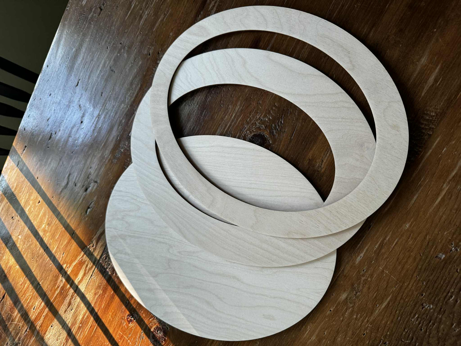 Oval Layered Frame - BLANK