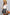 Stripe Print Long Balloon Sleeve Oversized Shirt VT83068: Taupe / M