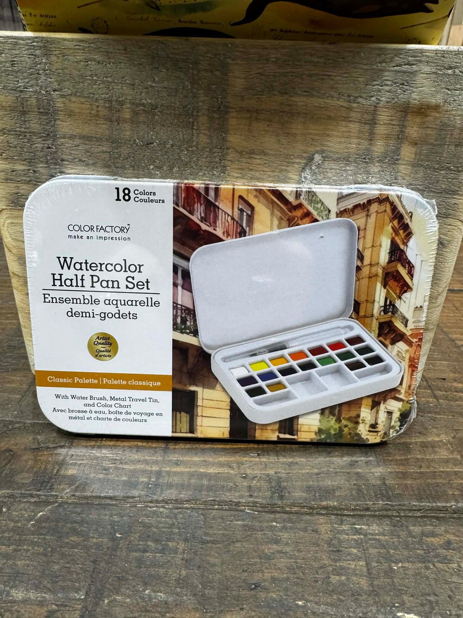 WATERCOLOUR HALF PAN SET-CLASSIC PALETTE