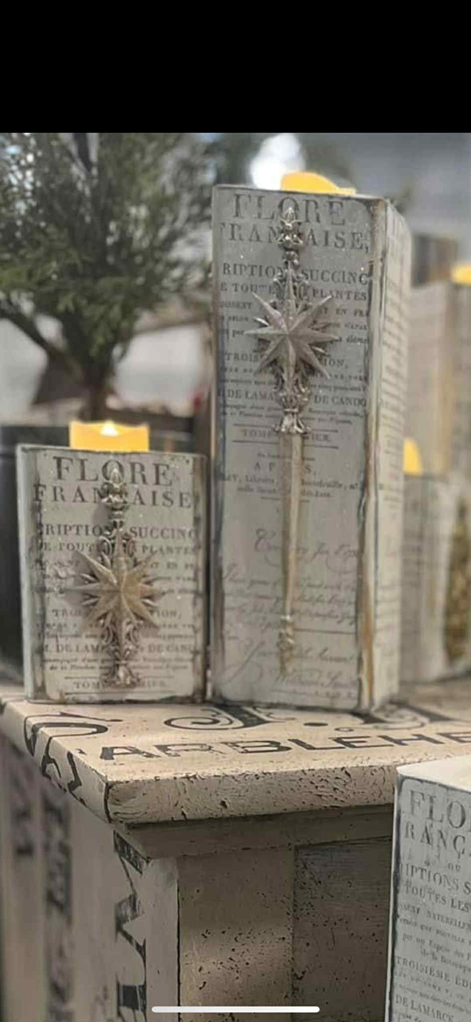 Workshop-Set of 3 Candle Pillars--DEC 7 @ NOON (Read details in description)