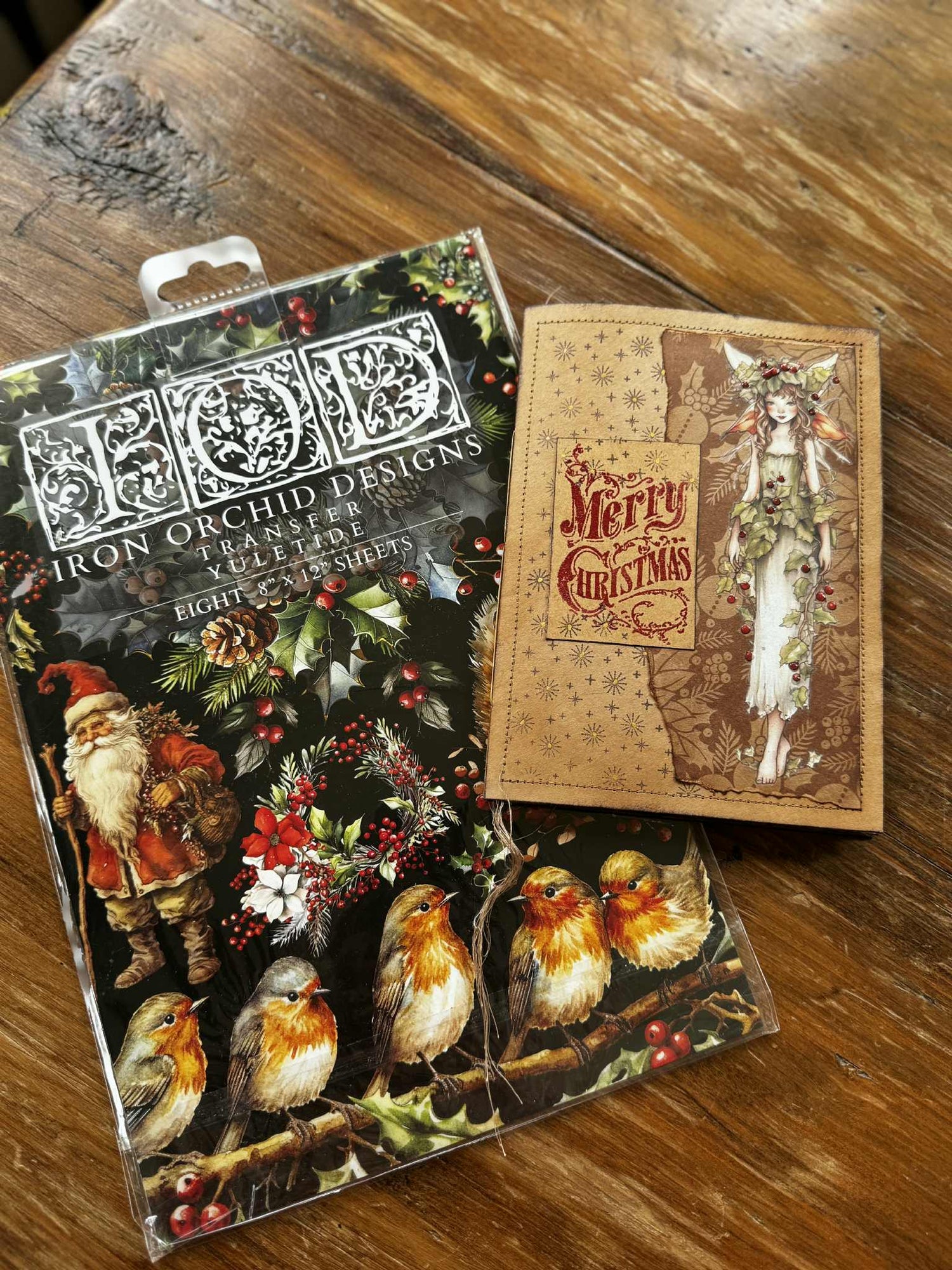 WORKSHOP-CHRISTMAS ENVELOPE JOURNAL & TAGS --Nov 9 @ Noon---please read the description
