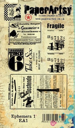 Ephemera Plate 1 STAMP