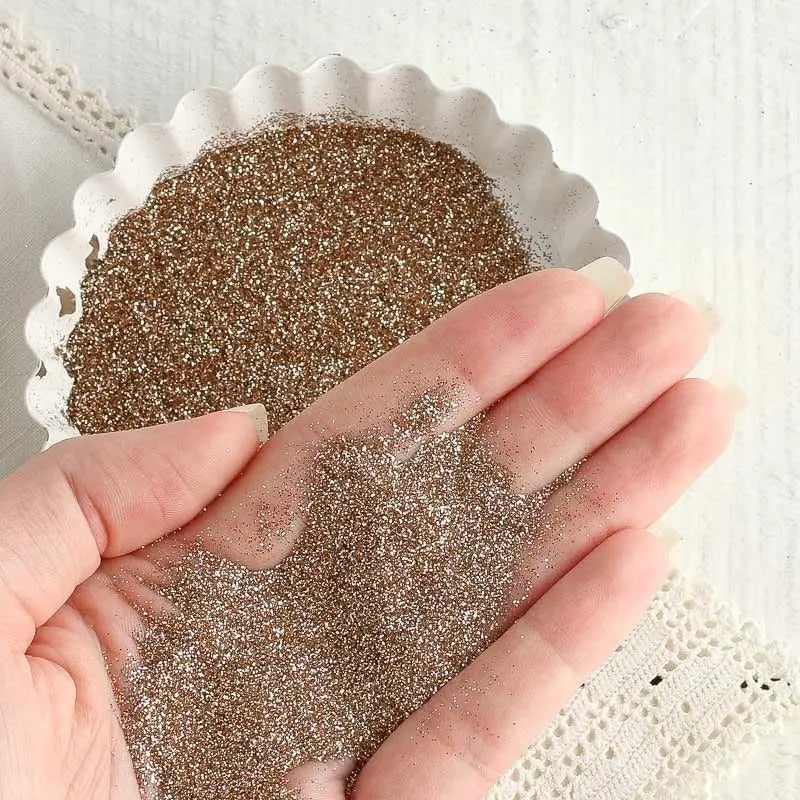 1.5 oz Martha Stewart Crafts Fine Glitter -SMOKEY QUARTZ