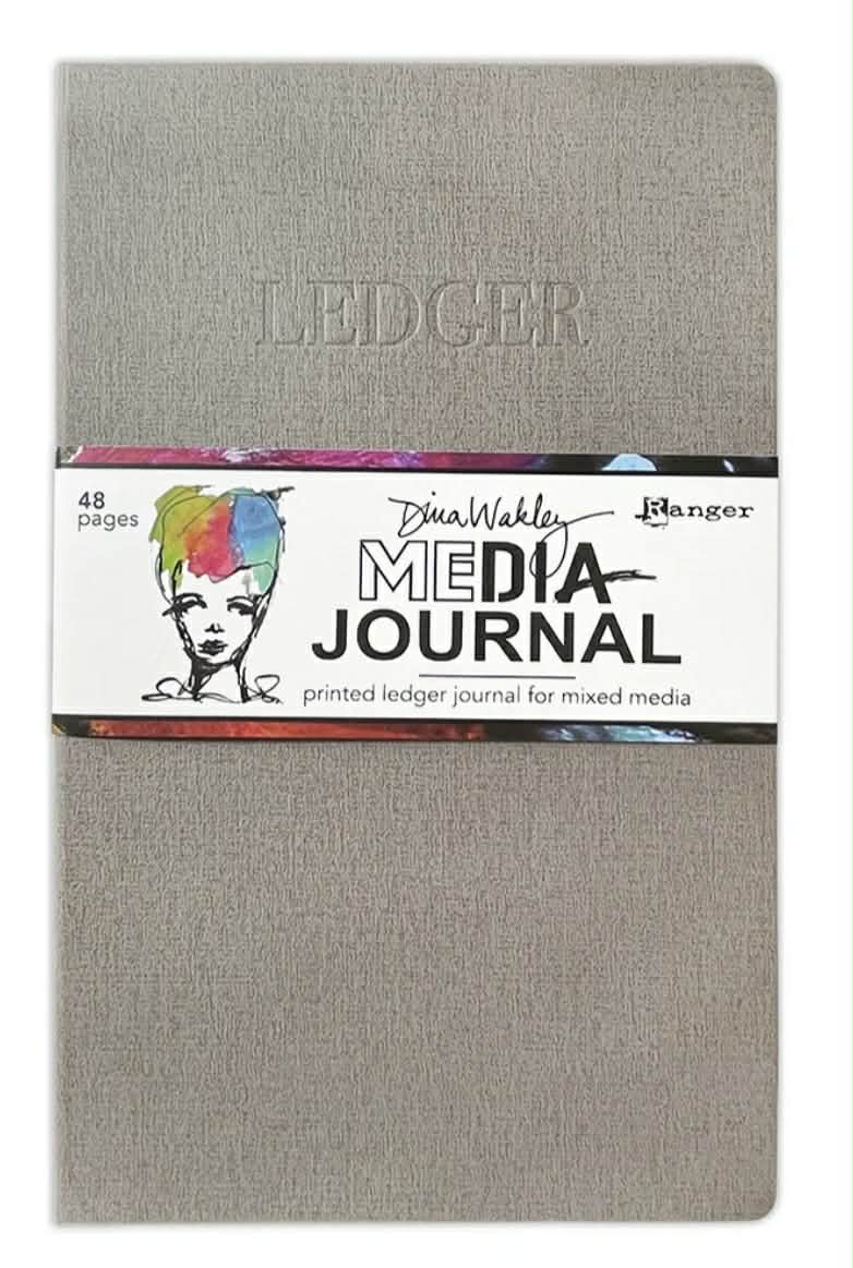 Workshop-Ledger Journal Mixed Media --April 26 @ 11AM (Read details in description)