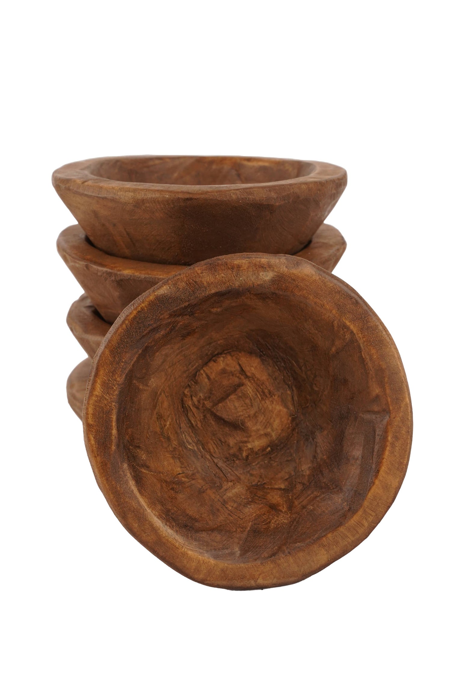 Round Dough Bowl-WH4P-Medium-10-12-Home Decor #2-Waxed-$14
