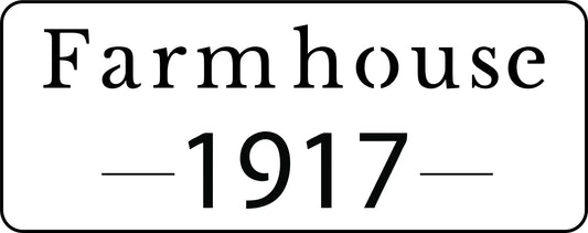 STENCIL -JRV Farmhouse 1917