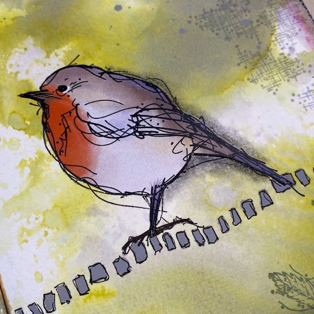 France Papillon 030 (A5 stamp set, trimmed, on EZ)