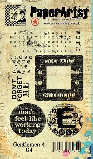 Gentlemen Plate 4 STAMP