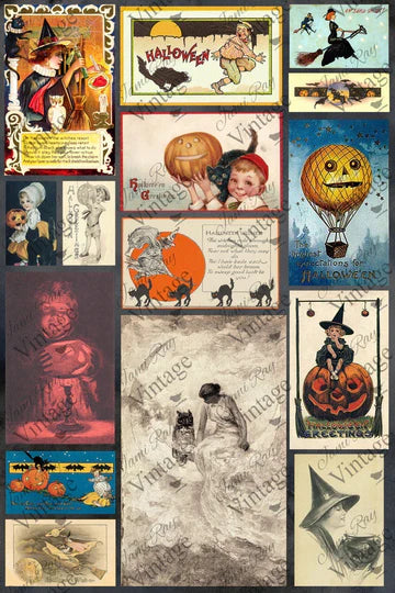 JRV Paper -Vintage Halloween