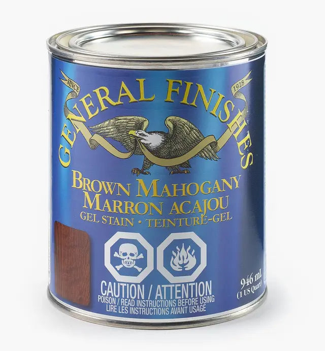 General Gel Stain - Brown Mahogany