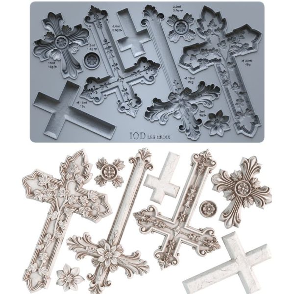 Les Croix IOD Decor Mould (6″x10″)