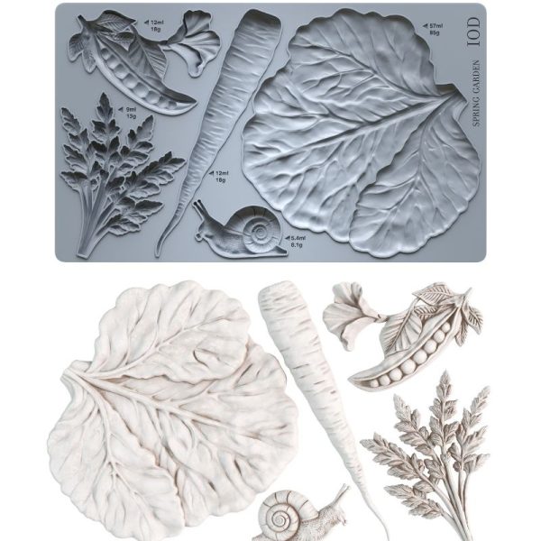 Spring Garden IOD Decor Mould (6″x10″)