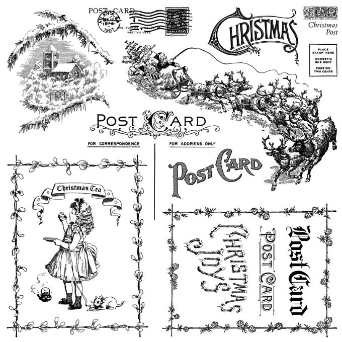 IOD Christmas Post (Single Sheet12″x12″) Q3 2025