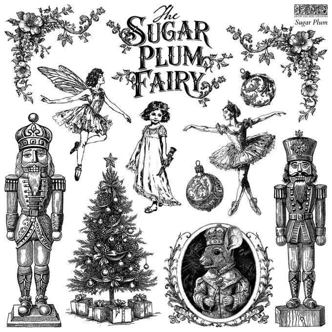IOD Sugar Plum (Single Sheet12″x12″) Q3 2025