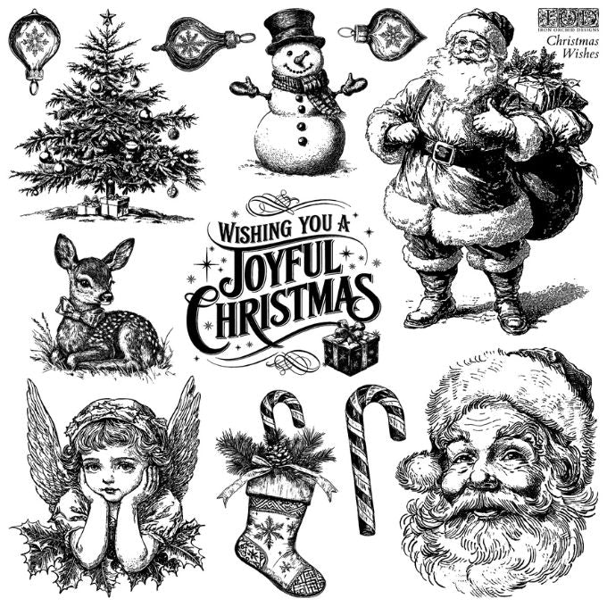 IOD Christmas Wishes (Single Sheet12″x12″) Q3 2025