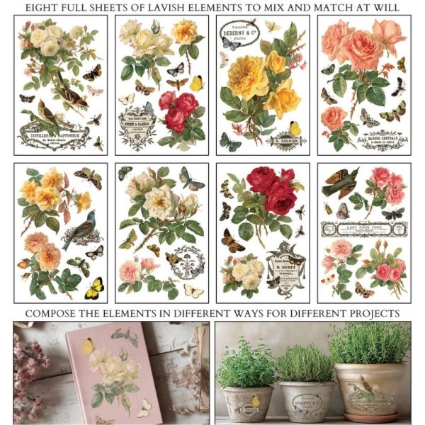 By Any Other Name IOD Transfer (8″x12″ pad-8 sheets )