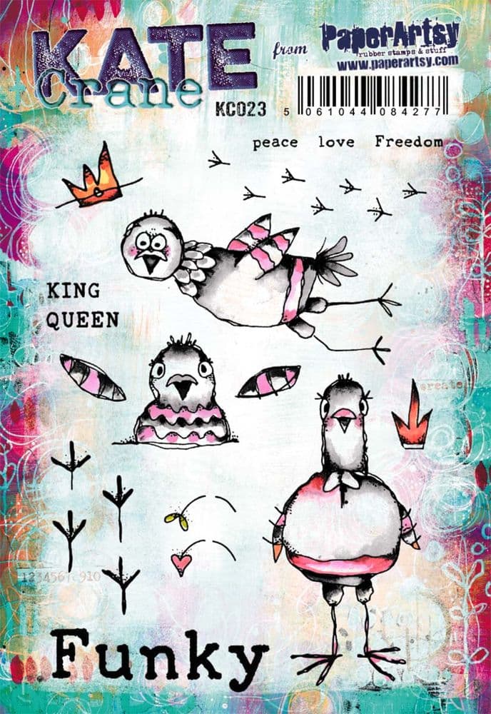 Kate Crane Stamp Set 023 (A5 on EZ)