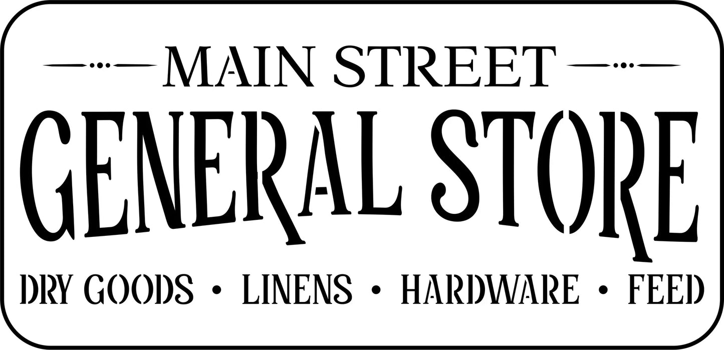 STENCIL -JRV Main Street Sign