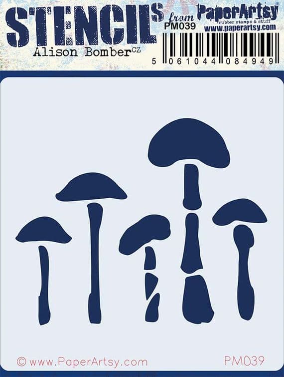 PA Mini Stencil 039 {Alison Bomber}