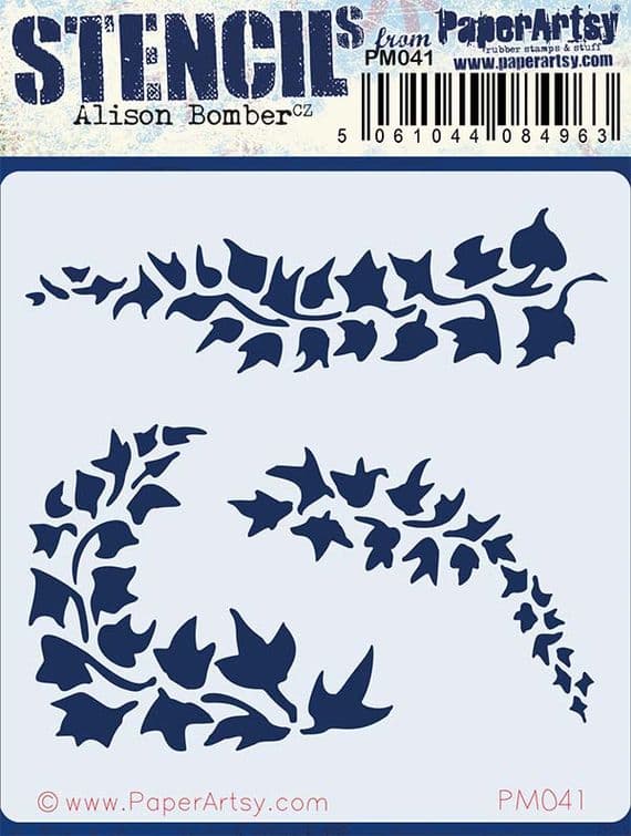 PA Mini Stencil 041 {Alison Bomber}